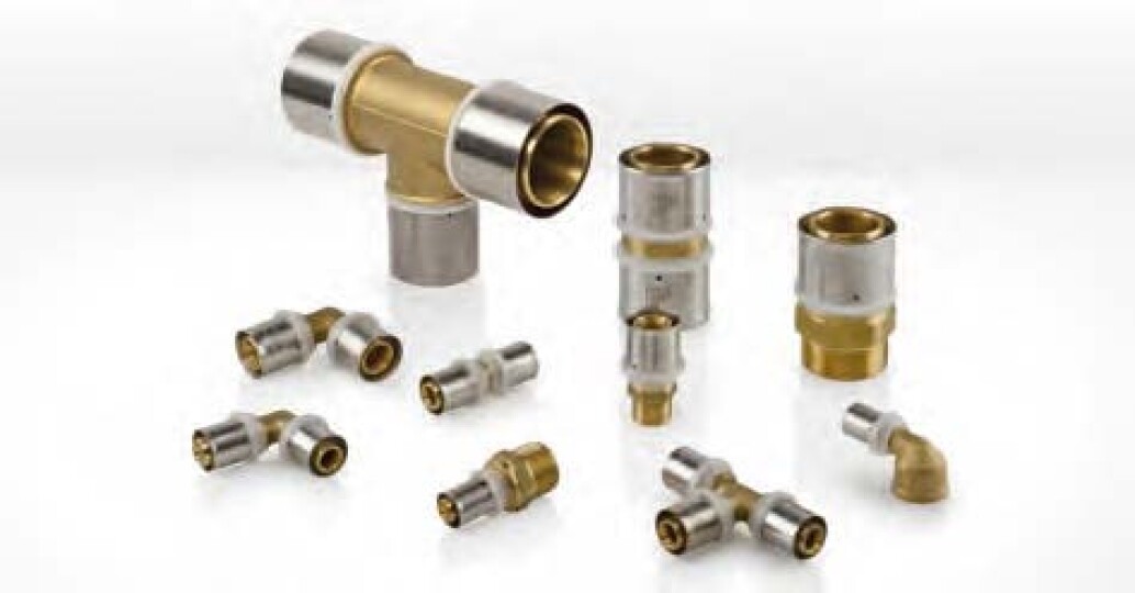 Brass press fittings