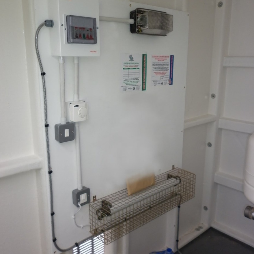 TPP Mounted Electrics board